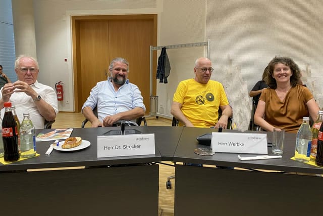 Verabschiedung bisheriger Gemeinderat