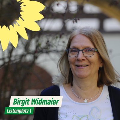Birgit Widmaier, Listenplatz 1